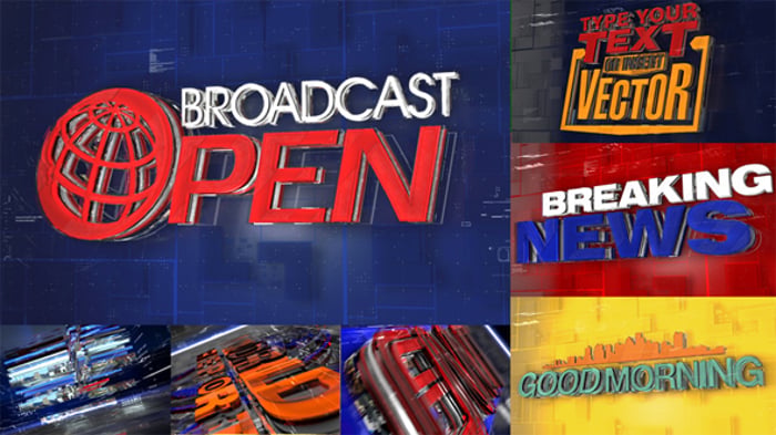 Broadcast Editable Video Templates Envato